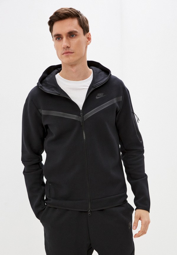 

Толстовка Nike, Черный, M NSW TCH FLC HOODIE FZ WR