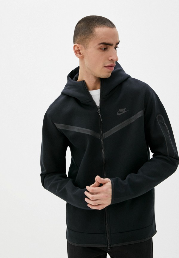 

Толстовка Nike, Черный, M NSW TCH FLC HOODIE FZ WR