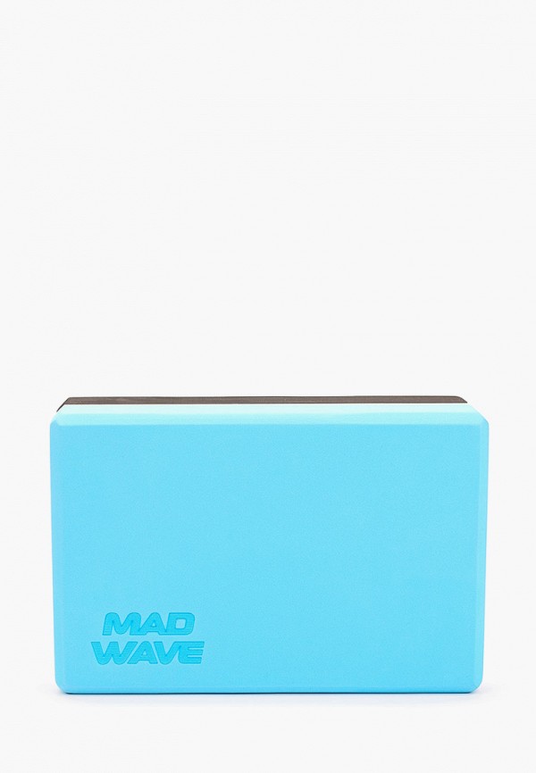 

Блок для йоги MadWave, Голубой, Yoga Block DUO