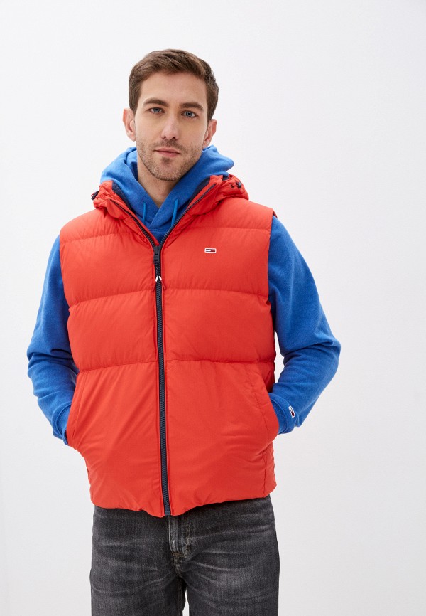

Жилет утепленный Tommy Jeans, Красный
