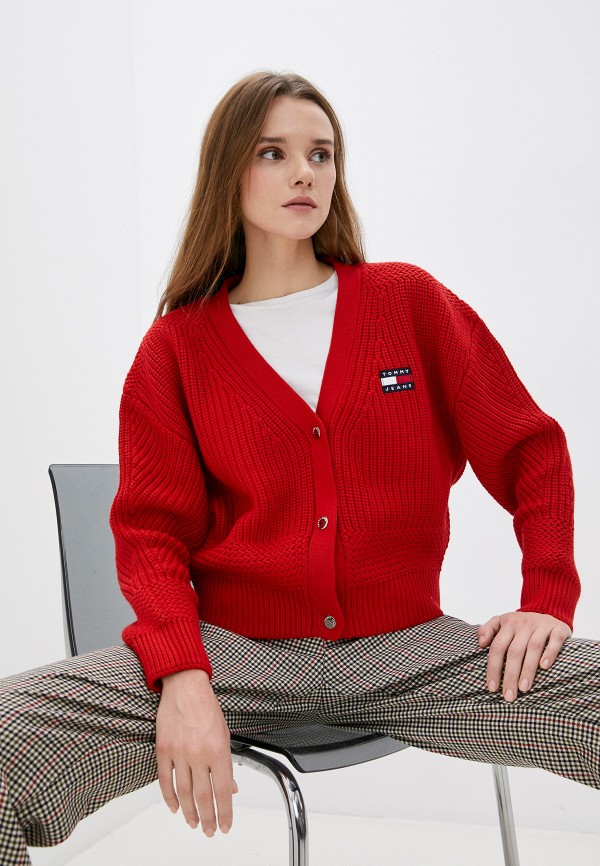 

Кардиган Tommy Jeans, Красный