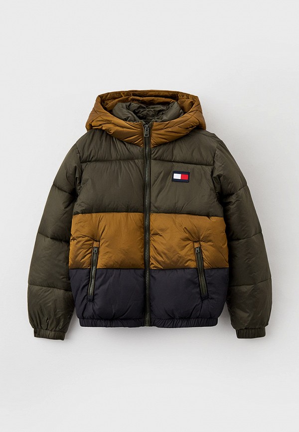 Куртка утепленная Tommy Hilfiger зеленый KB0KB06770 RTLAAU561302