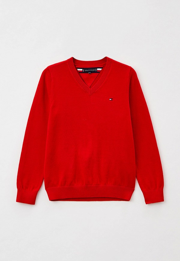 Пуловер Tommy Hilfiger красный KB0KB06926 RTLAAU564801