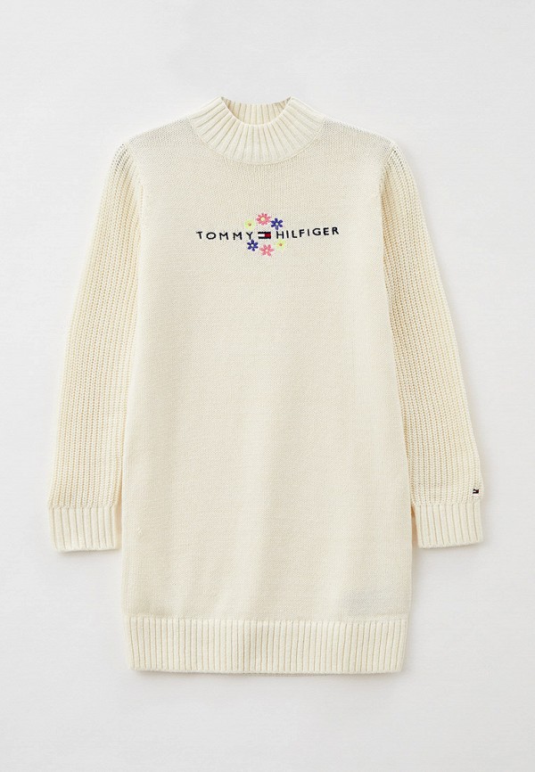 Платье Tommy Hilfiger белый KG0KG06094 RTLAAU566801