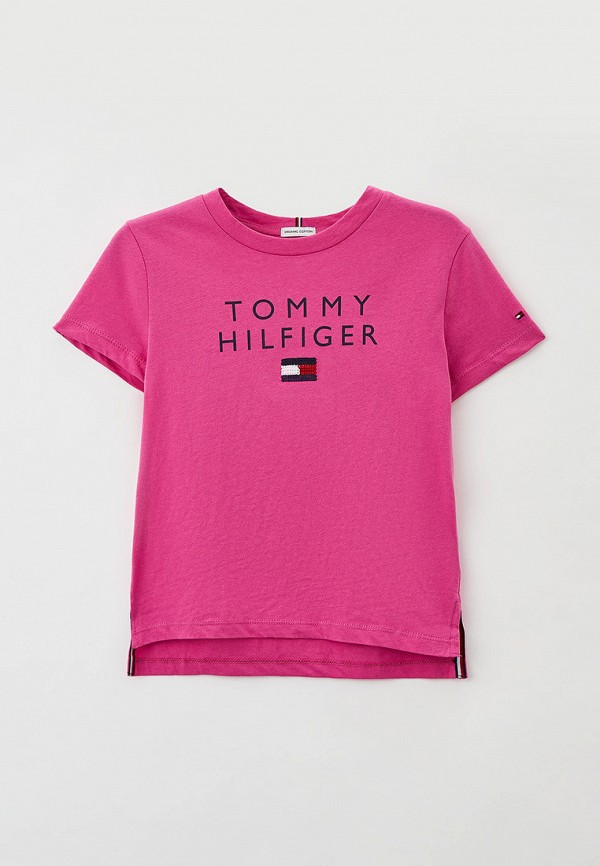 Футболка Tommy Hilfiger розовый KG0KG06163 RTLAAU567501