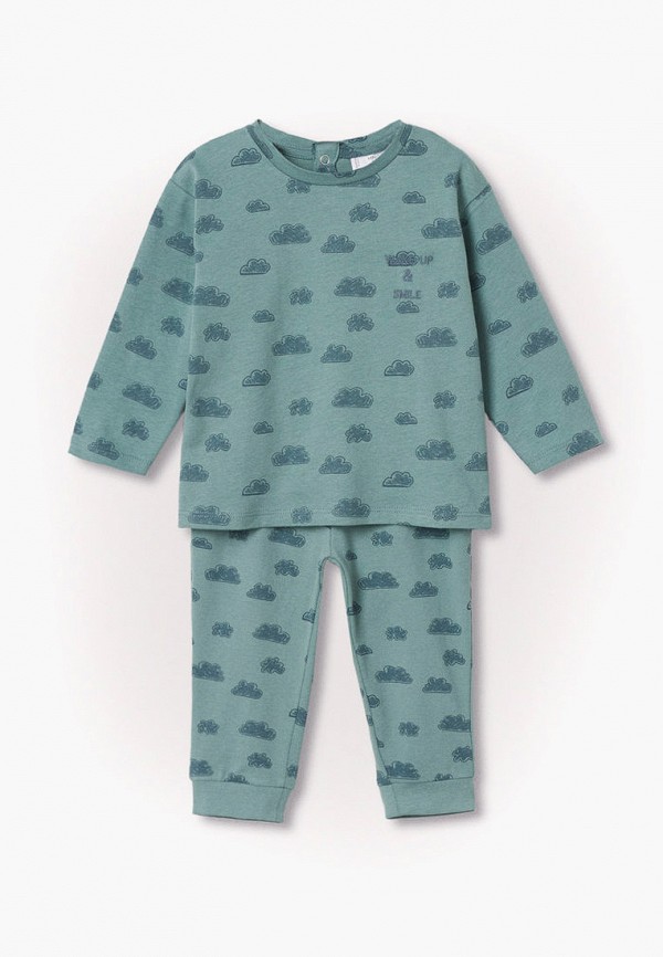 

Пижама Mango Kids, Бирюзовый, Mango Kids RTLAAU599301
