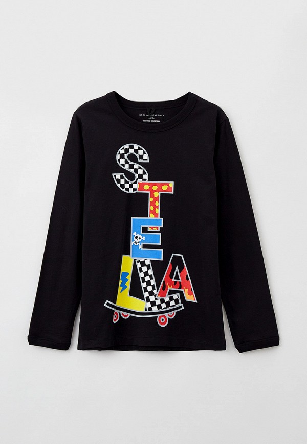 

Лонгслив Stella McCartney Kids, Черный