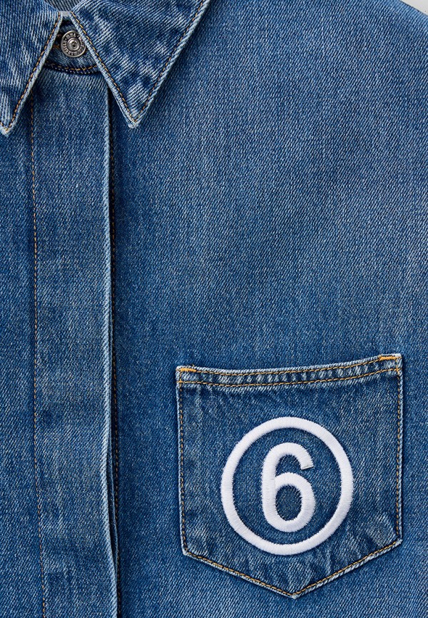 фото Рубашка джинсовая mm6 maison margiela paris