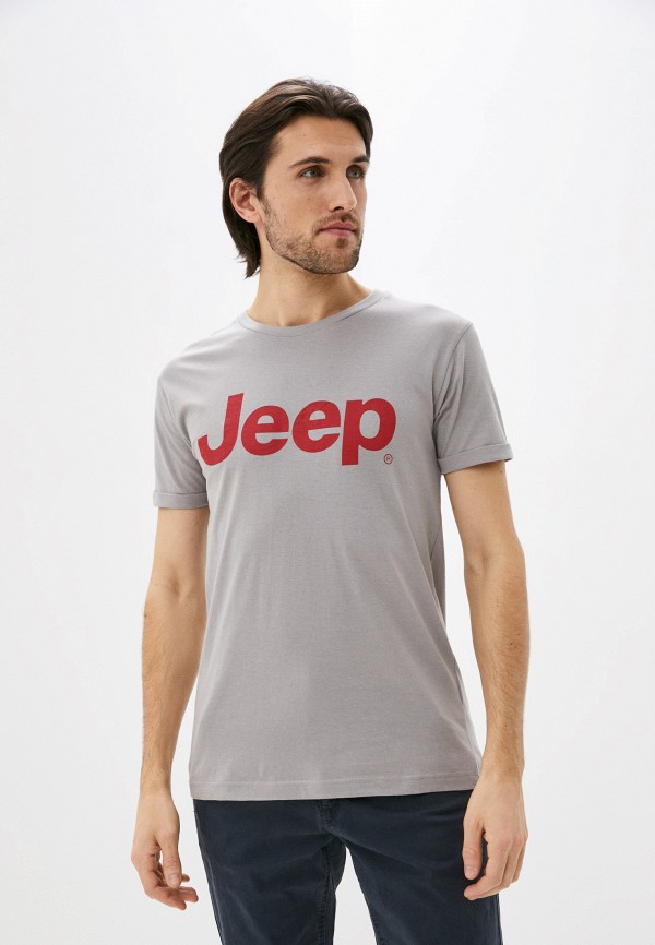 

Футболка Jeep, Серый, Jeep RTLAAU762701