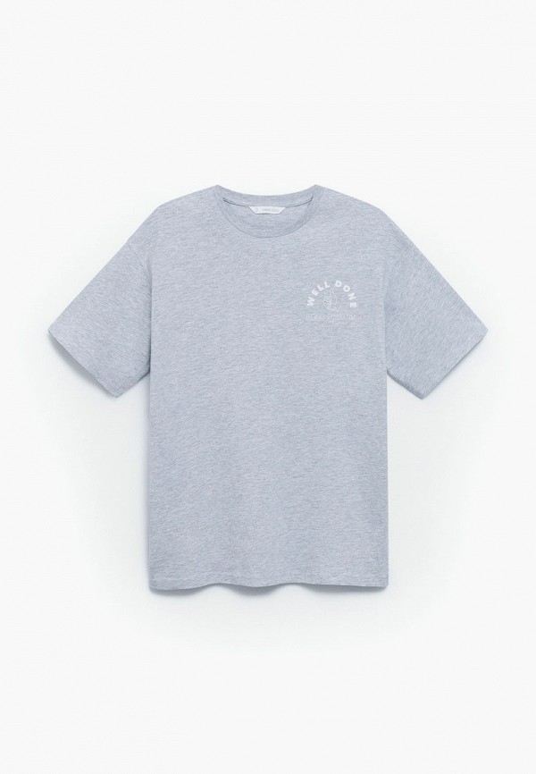 

Футболка Mango Kids, Серый, SPORTY
