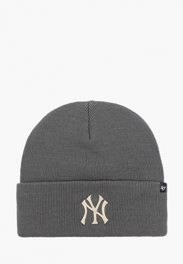 

Шапка '47 Brand, Серый, MLB New York Yankees HAYMAKER CUFF KNIT
