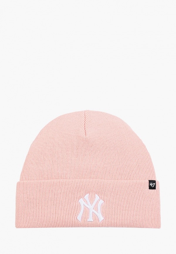 

Шапка '47 Brand, Розовый, MLB New York Yankees HAYMAKER CUFF KNIT