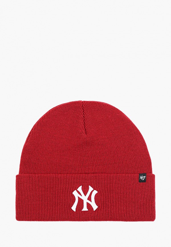 

Шапка '47 Brand, Бордовый, MLB New York Yankees HAYMAKER CUFF KNIT
