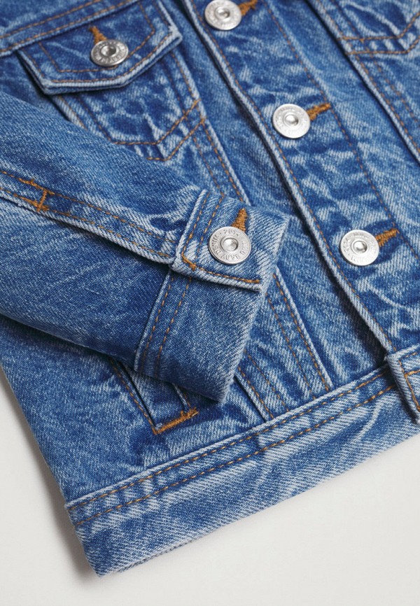 фото Куртка джинсовая mango kids