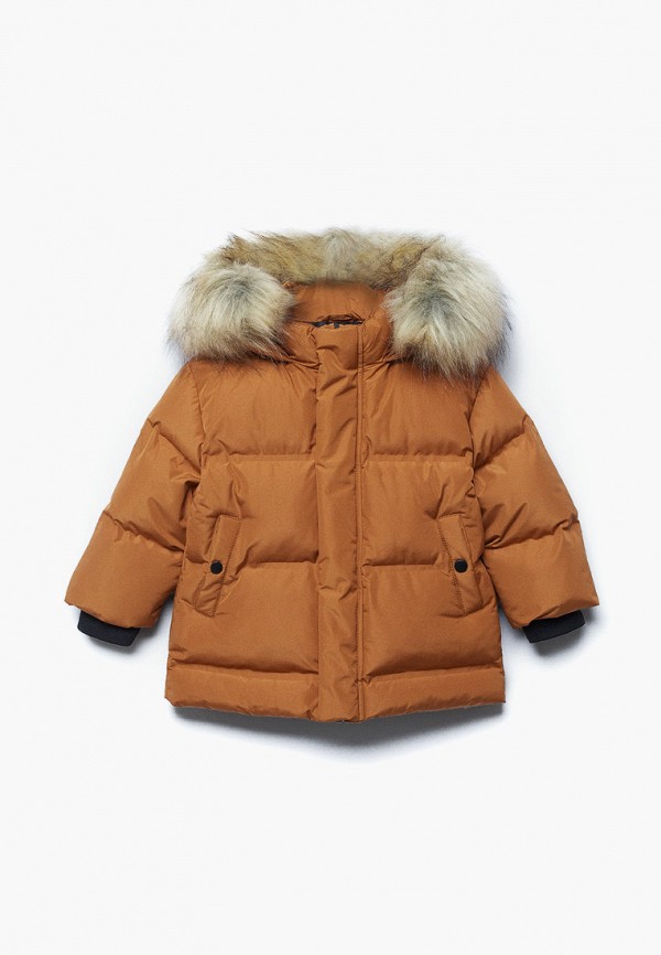 

Куртка утепленная Mango Kids, Коричневый, LOREN