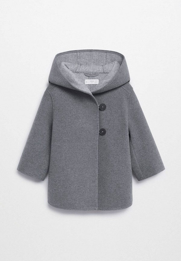 

Пальто Mango Kids, Серый, Mango Kids RTLAAU872502
