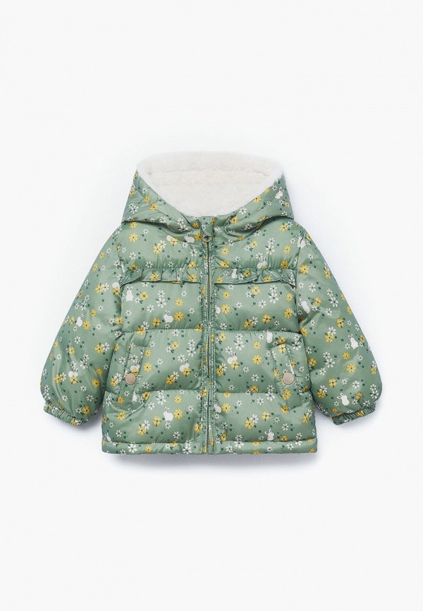 

Куртка утепленная Mango Kids, Зеленый, JUNE