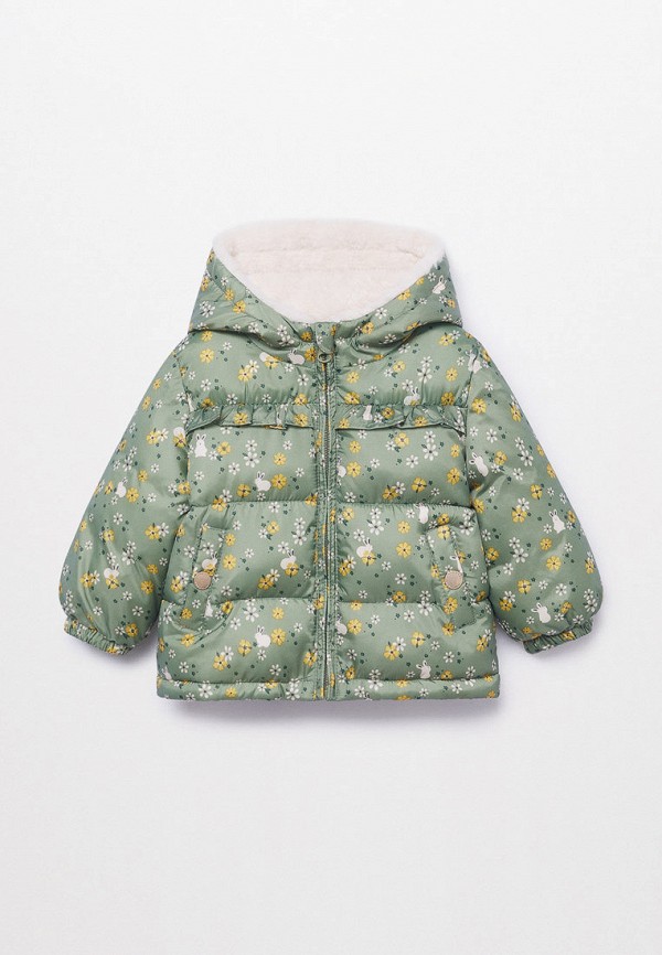 

Куртка утепленная Mango Kids, Хаки, JUNE