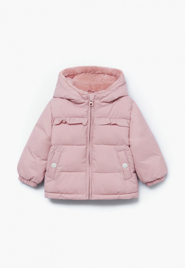

Куртка утепленная Mango Kids, Розовый, JUNE