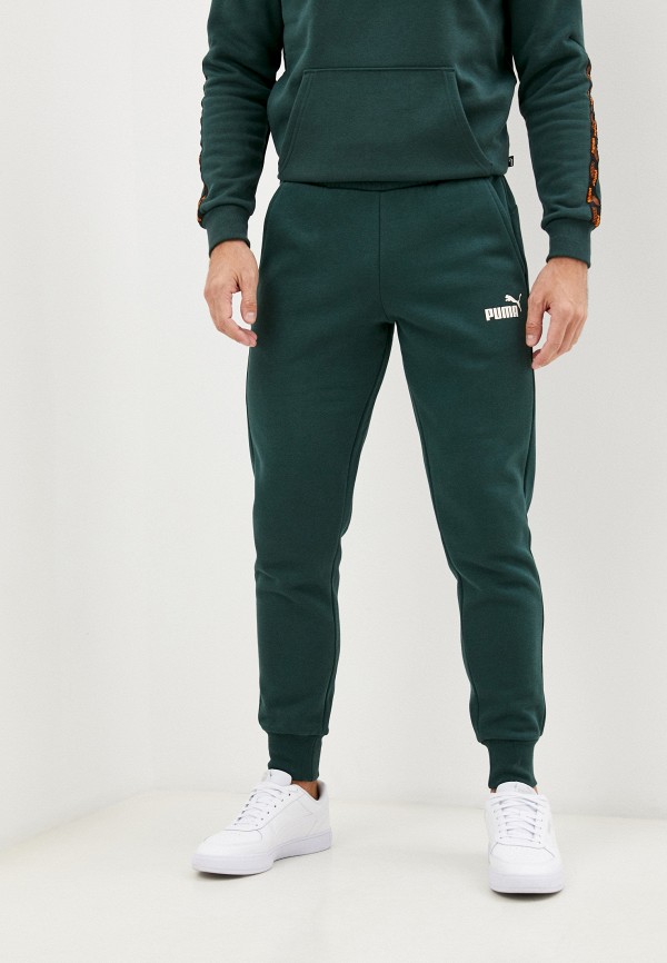 

Брюки спортивные PUMA, Зеленый, ESS Logo Pants FL cl (s)