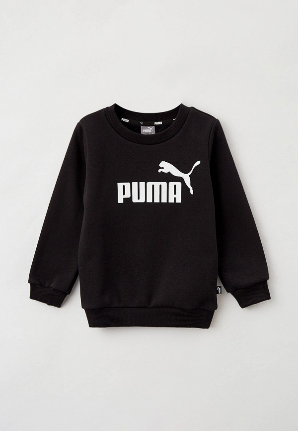 

Свитшот PUMA, Черный, ESS Big Logo Crew FL B