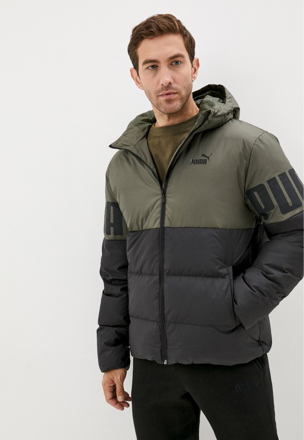 

Пуховик PUMA, Хаки, ESS + CB Down Jacket