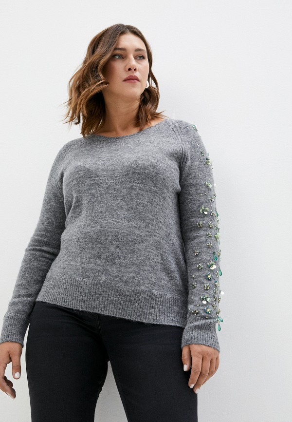 

Джемпер Elena Miro, Серый, ALESSANDRO DELL'ACQUA CAPSULE