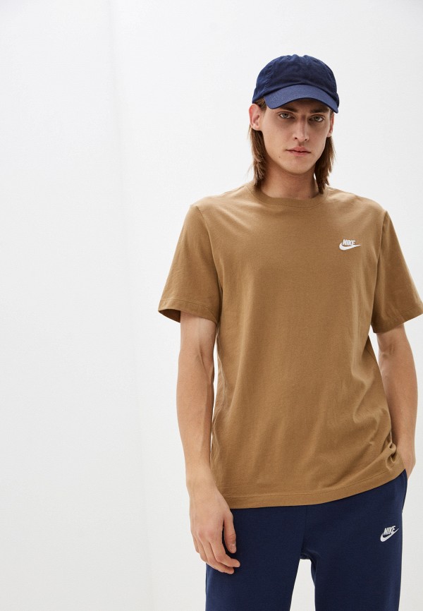 

Футболка Nike, Бежевый, M NSW CLUB TEE