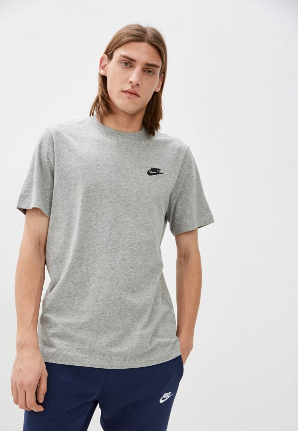 

Футболка Nike, Серый, Sportswear Club Men's T-Shirt