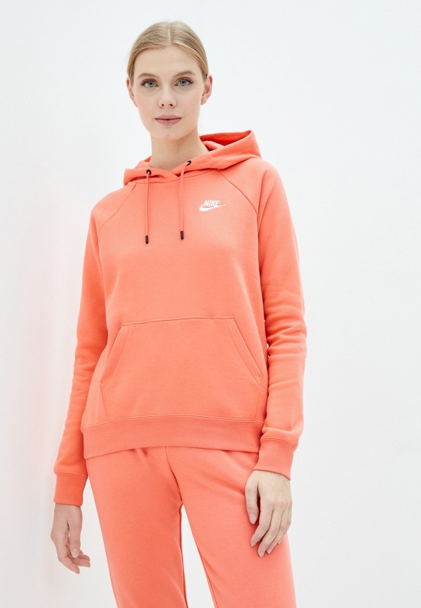 

Худи Nike, Коралловый, W NSW ESSNTL FLC PO HOODIE