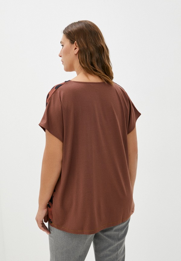 

Блуза Ulla Popken, Коричневый, Ulla Popken RTLAAV063902
