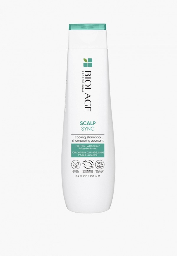 

Шампунь Matrix, Прозрачный, Biolage Scalpsync для жирных волос, 250 мл