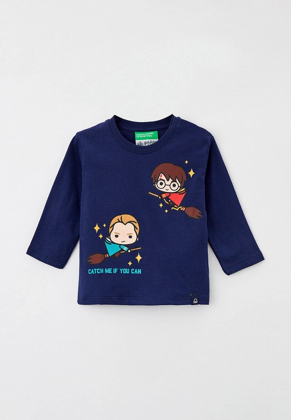 

Лонгслив United Colors of Benetton, Синий