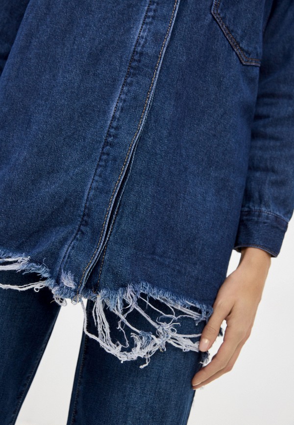 фото Рубашка джинсовая miss bon bon