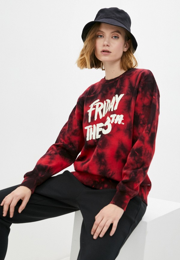 

Свитшот Vans, Бордовый, Vans House of Terror_Friday the 13th