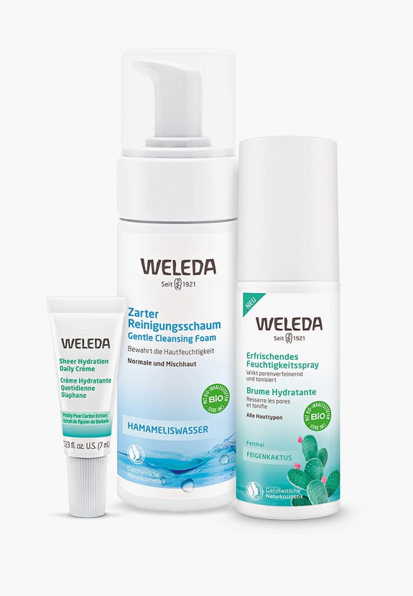 фото Набор для ухода за лицом weleda