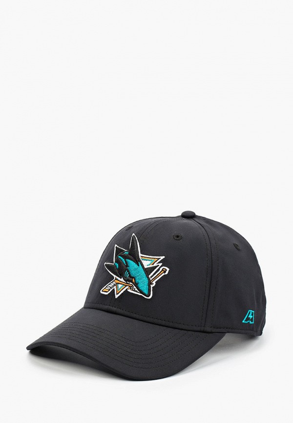 

Бейсболка Atributika & Club™, Черный, NHL San Jose Sharks