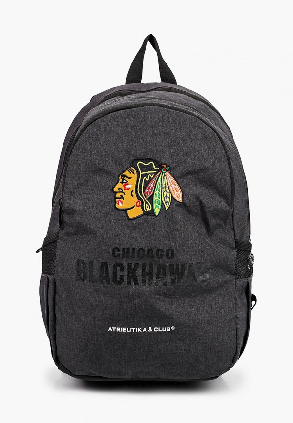 

Рюкзак Atributika & Club™, Черный, NHL Chicago Blackhawks