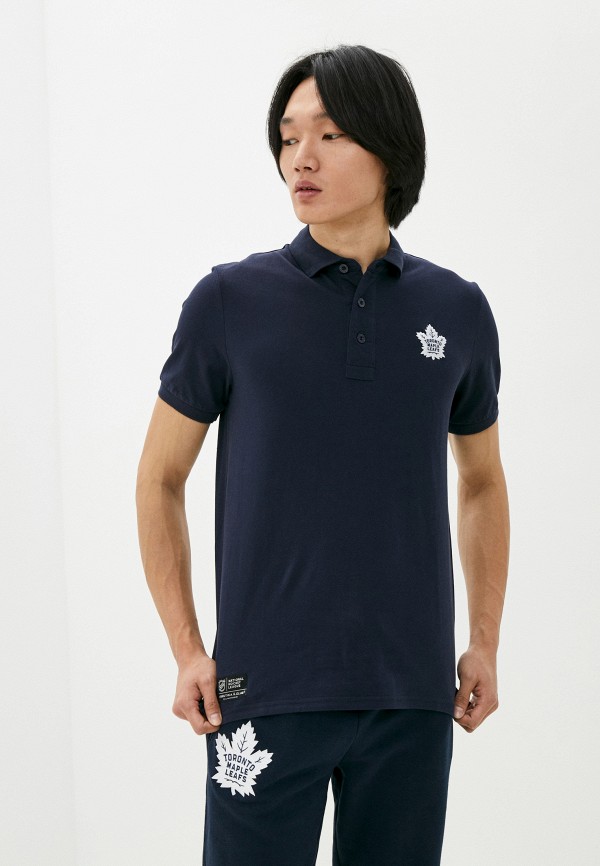 

Поло Atributika & Club™, Синий, NHL Toronto Maple Leafs