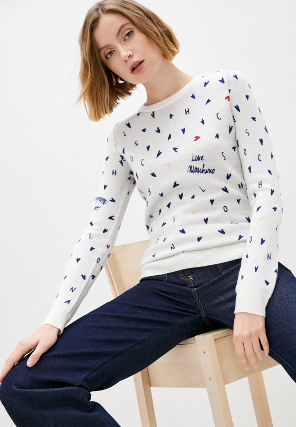 

Джемпер Love Moschino, Белый