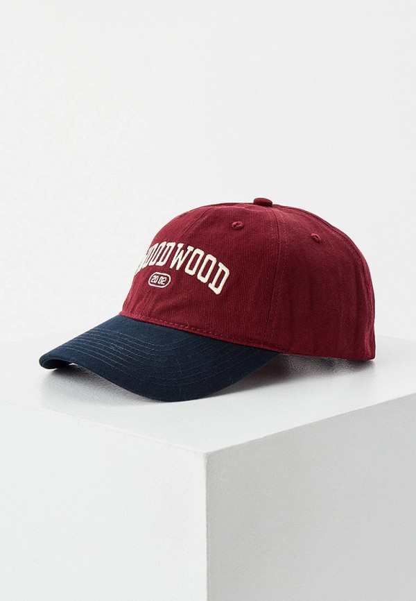 

Бейсболка Wood Wood, Бордовый
