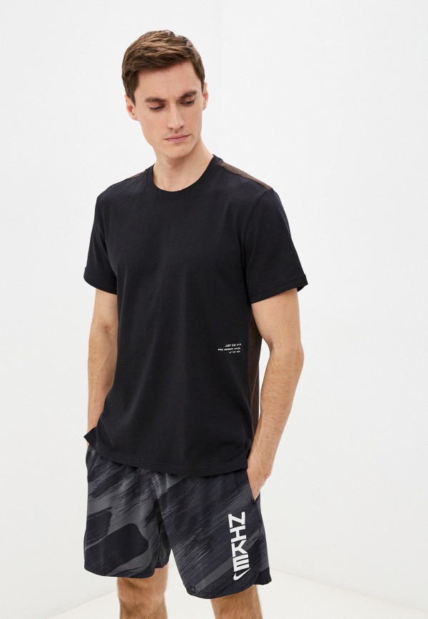 

Футболка спортивная Nike, Черный, M NK DF Q5 SS TOP