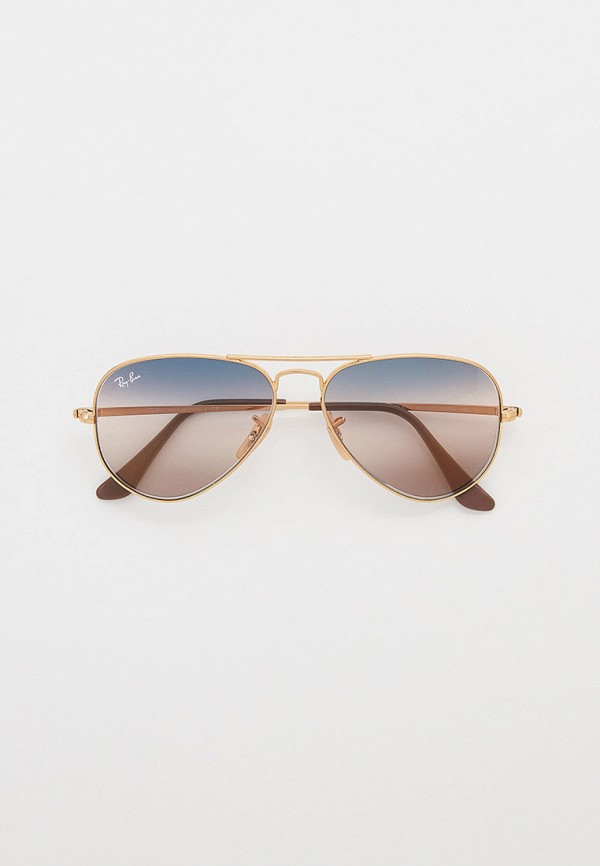 

Очки солнцезащитные Ray-Ban®, Золотой, AVIATOR METAL II RB3689 001/GE