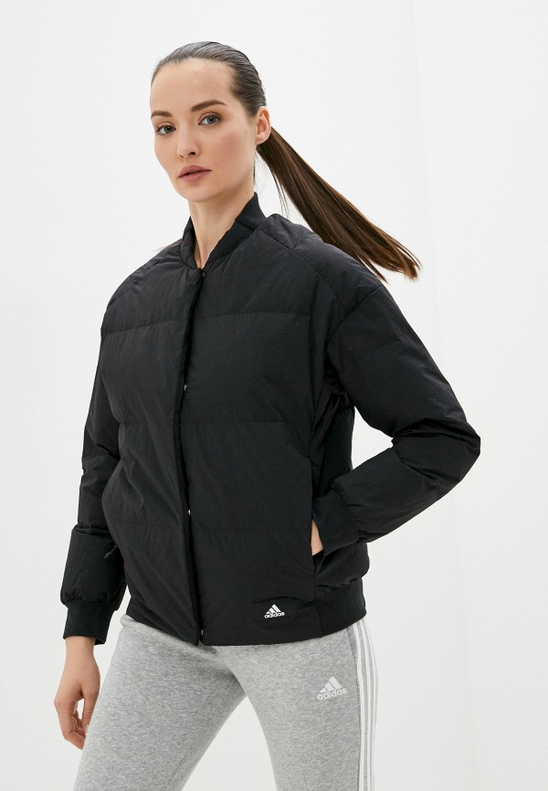 

Пуховик adidas, Черный, W BOMBER DOWN
