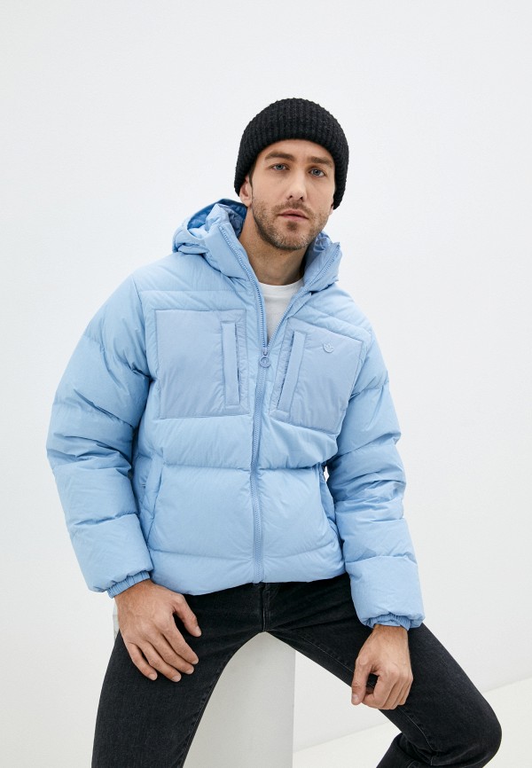 

Пуховик adidas Originals, Голубой, DOWN REGEN PUFF