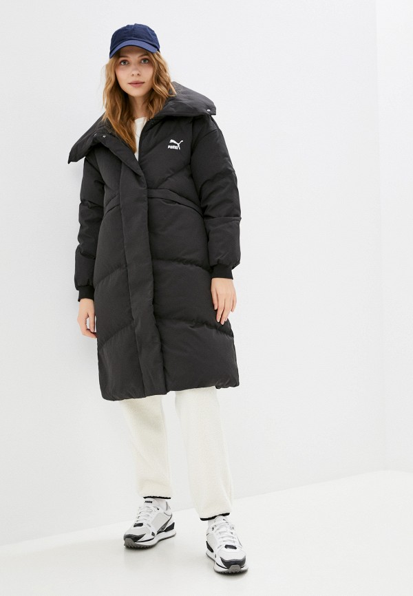 

Пуховик PUMA, Черный, Classics Long Down Jkt