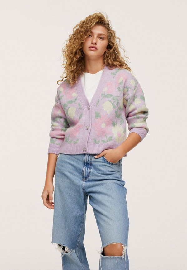 

Кардиган Mango, Фиолетовый, FRUBI