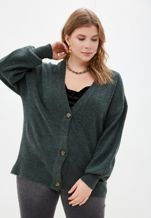 

Кардиган Zizzi, Зеленый, Zizzi RTLAAV414301