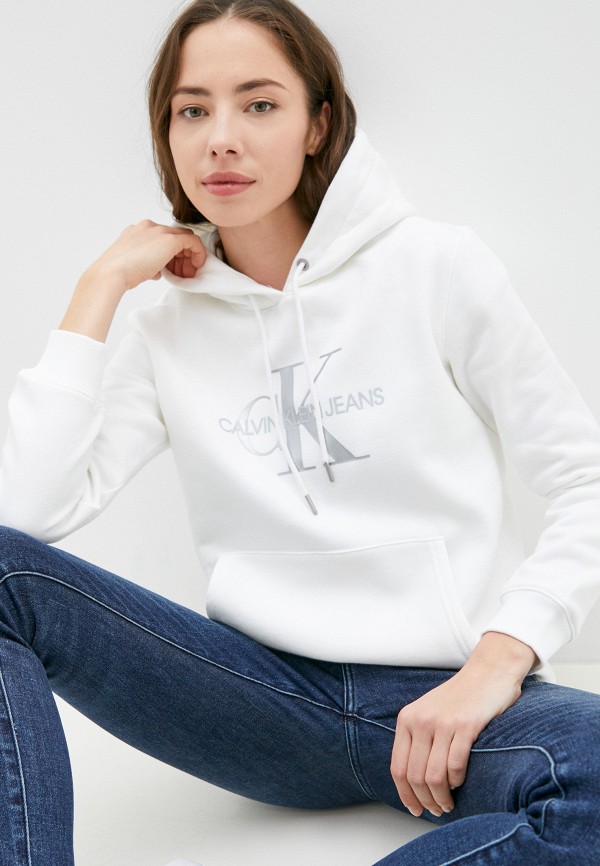 

Худи Calvin Klein Jeans, Белый