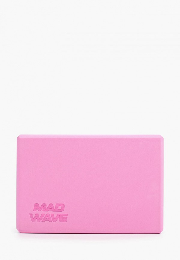 

Блок для йоги MadWave, Розовый, Yoga Block DUO